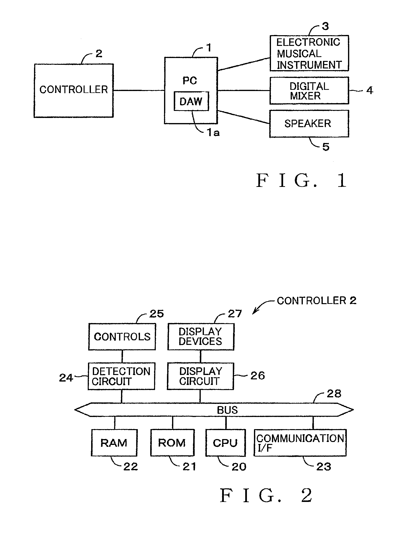 Audio signal controller