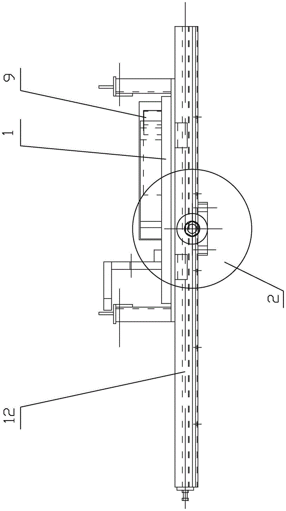 Square wood fixed-length cutting equipment tooling and cutting process