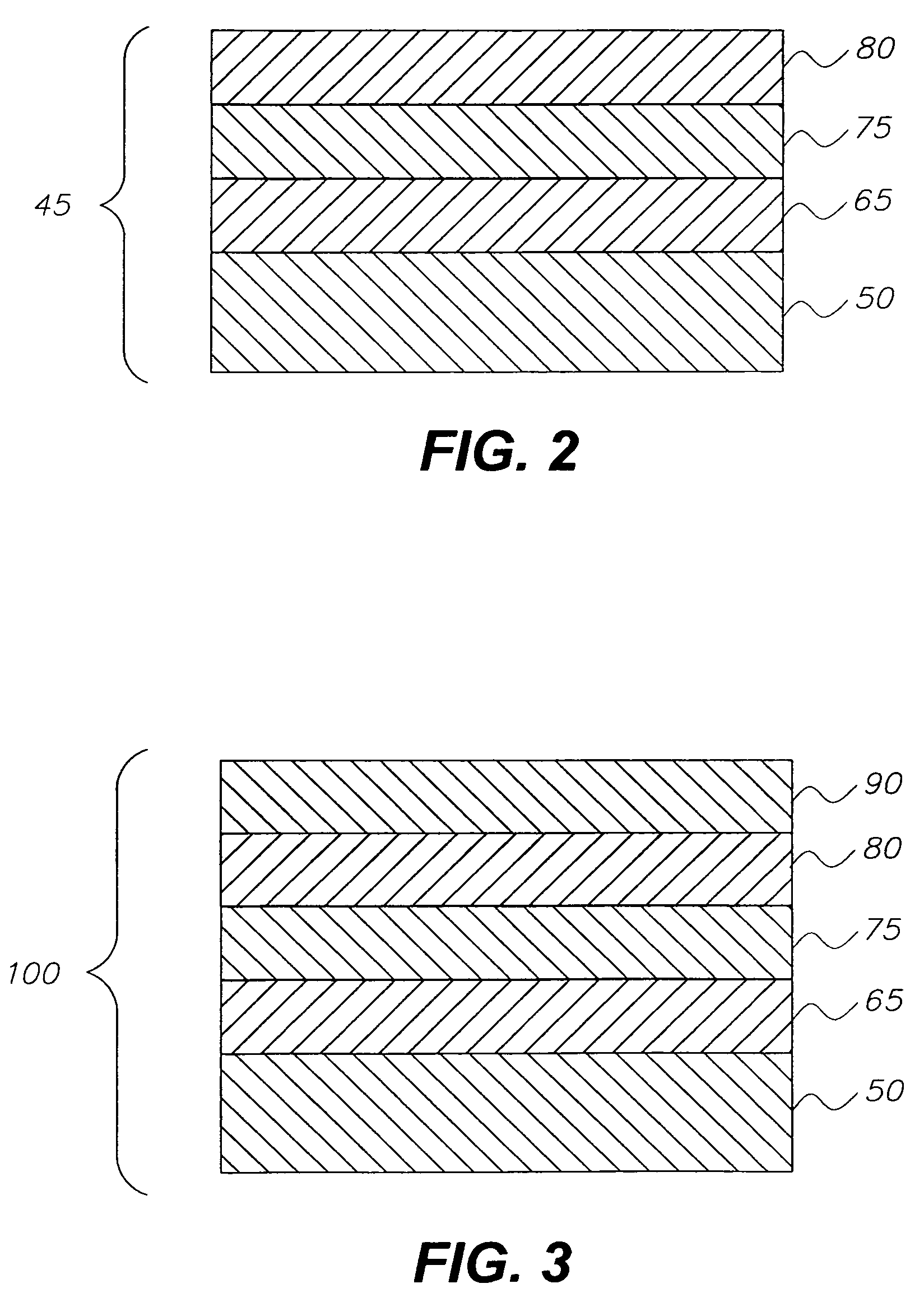 Forming a patterned metal layer using laser induced thermal transfer method
