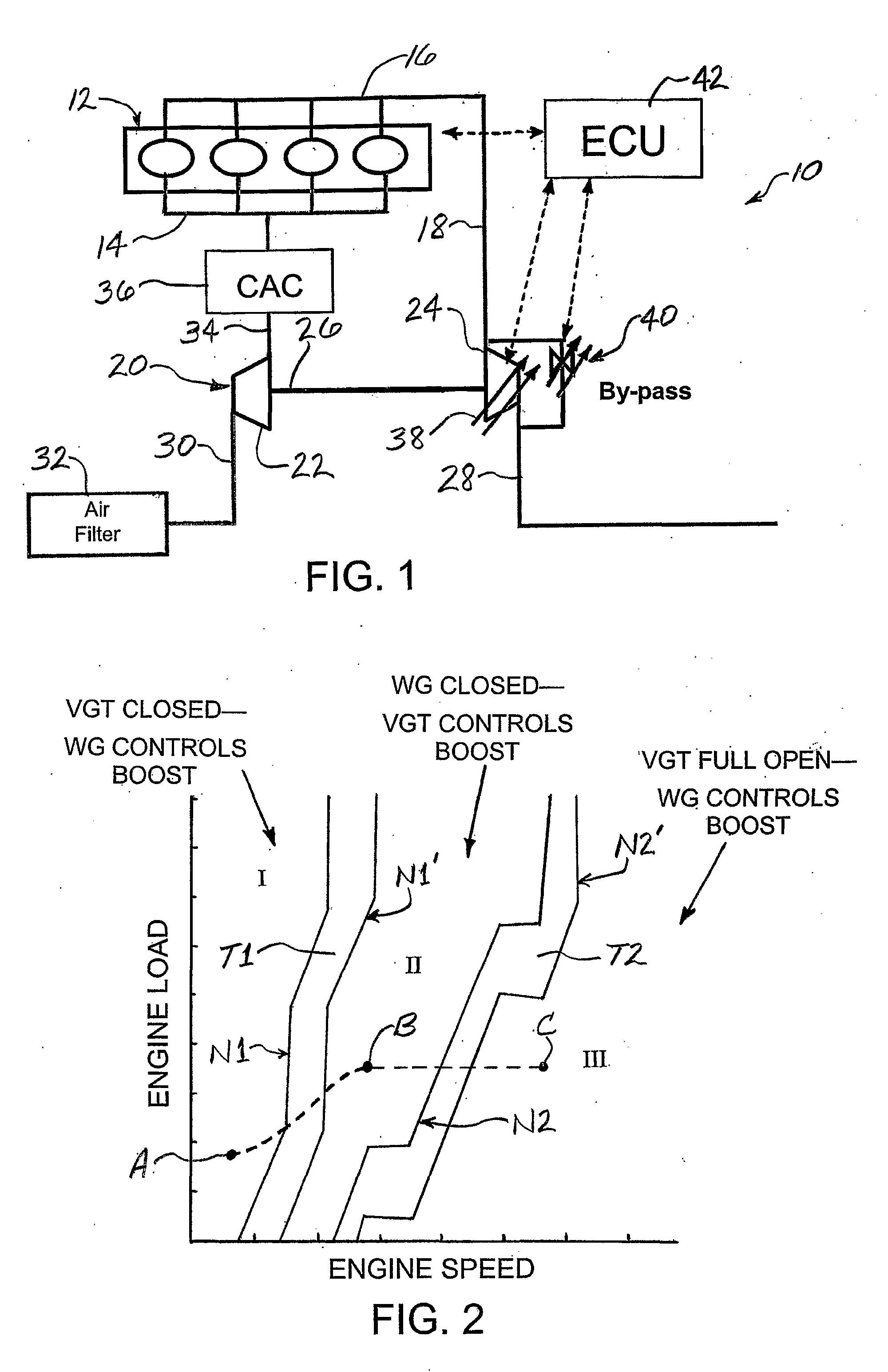 Method of Controlling a Turbocharger Having a Variable-Geometry Mechanism and a Waste Gate