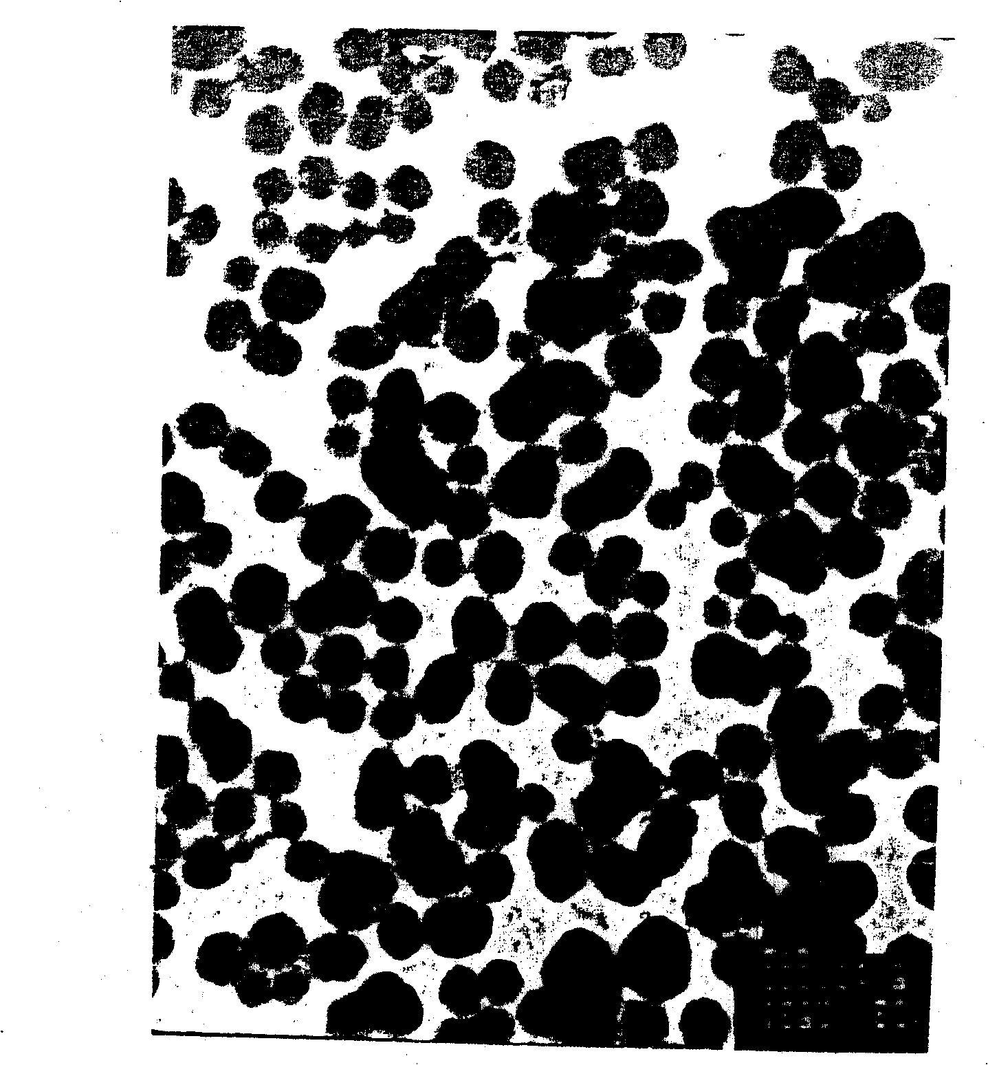 White potato shaped silicon dioxide colloidal sol and method of producing the same