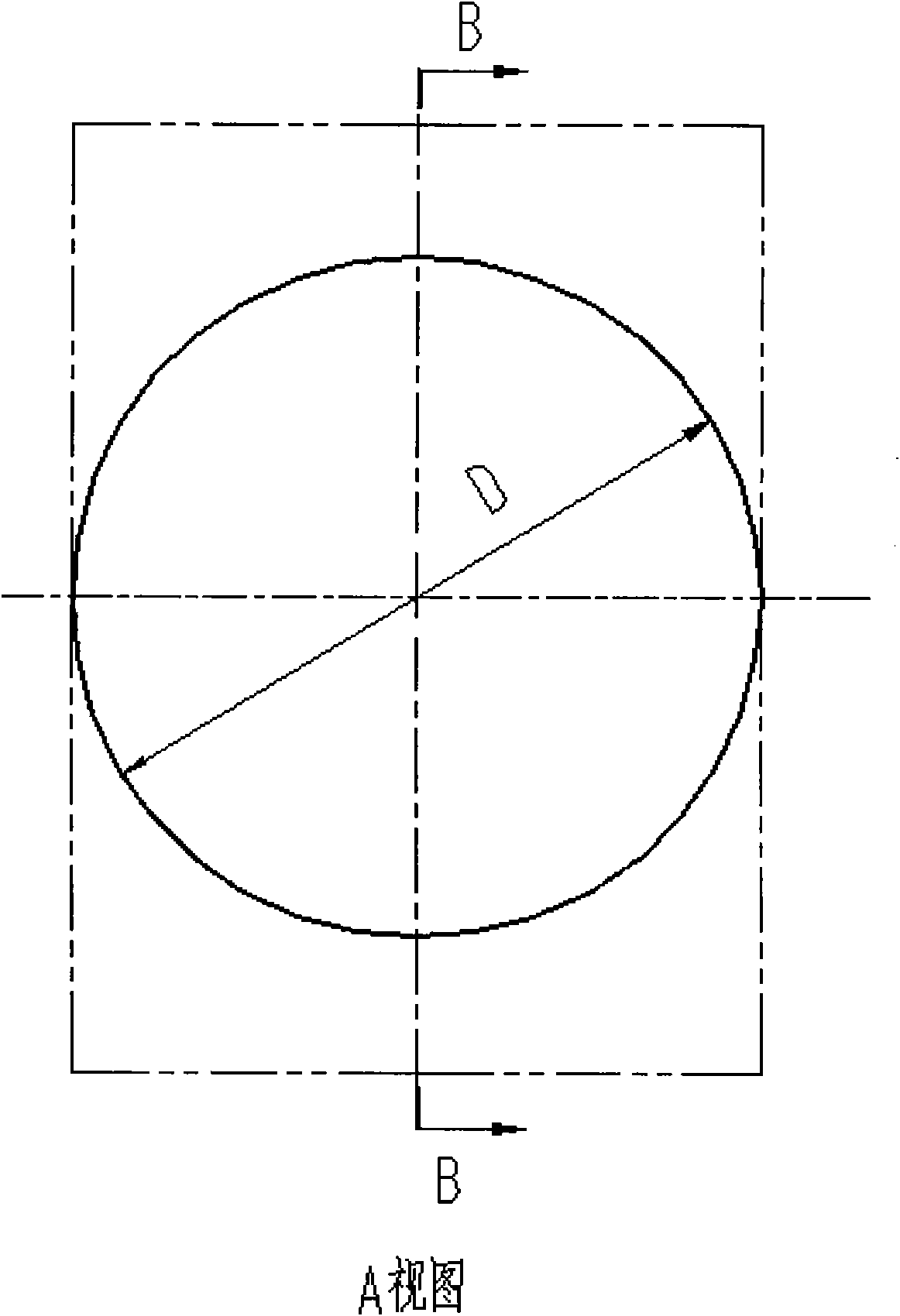 Under-balanced underground casing valve plate and processing method thereof