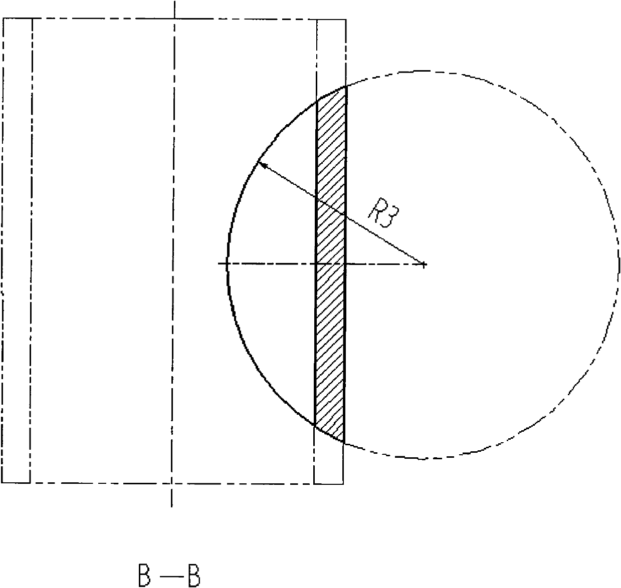 Under-balanced underground casing valve plate and processing method thereof