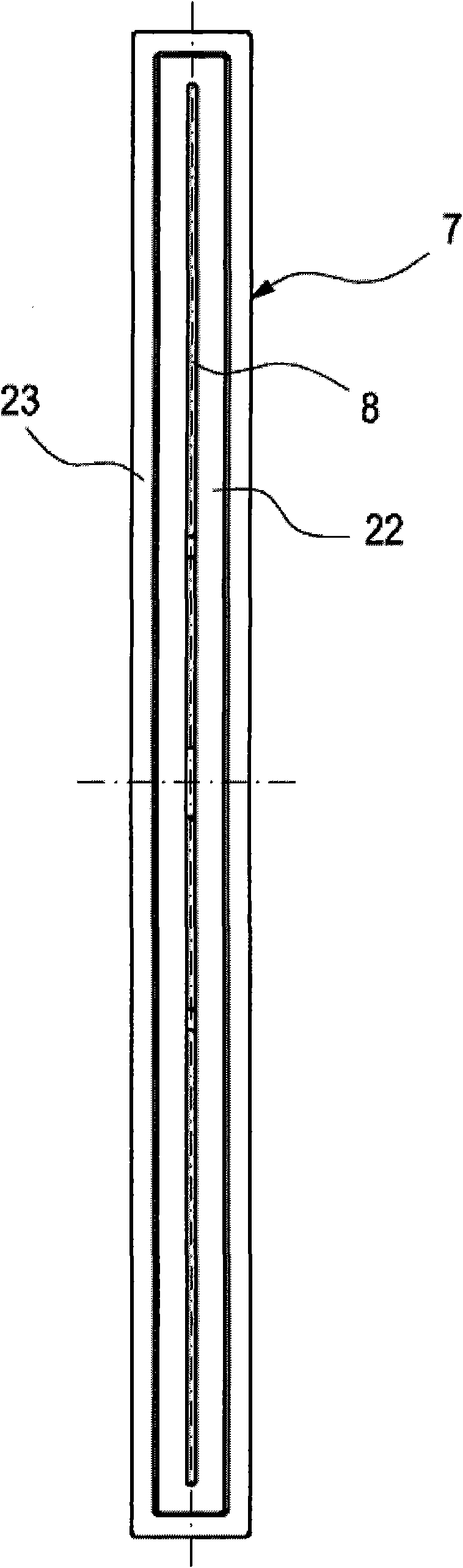 Backflush device for a filter system