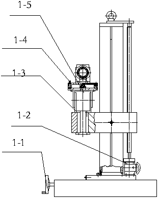 Test bed for steering system of electro-hydraulic servo automobile