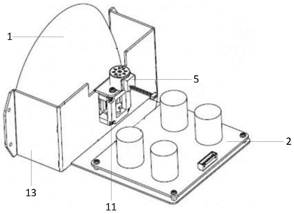 Light supplementing lamp assembly and light supplementing equipment