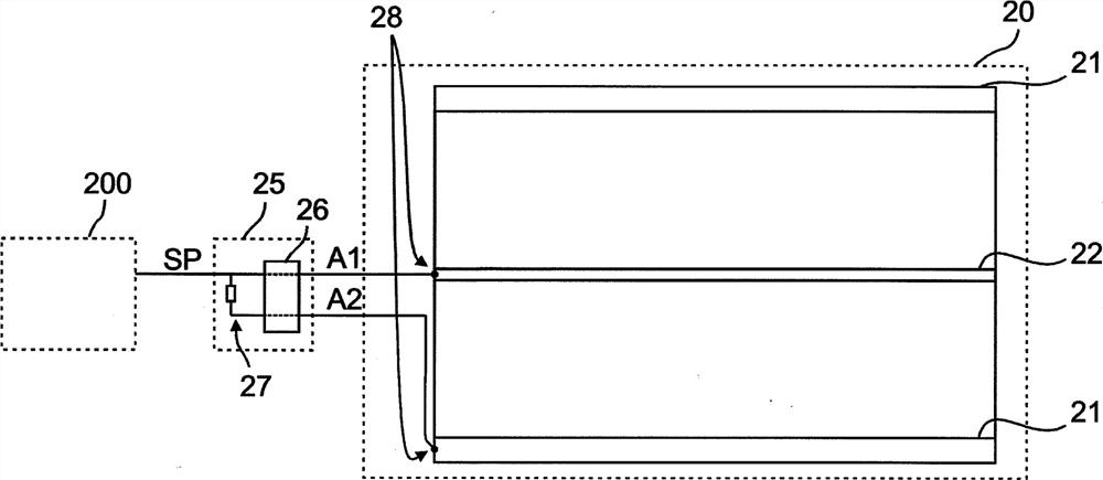 Arrangement for a Vehicle for Detecting an Activation Action for Activating a Function on the Vehicle