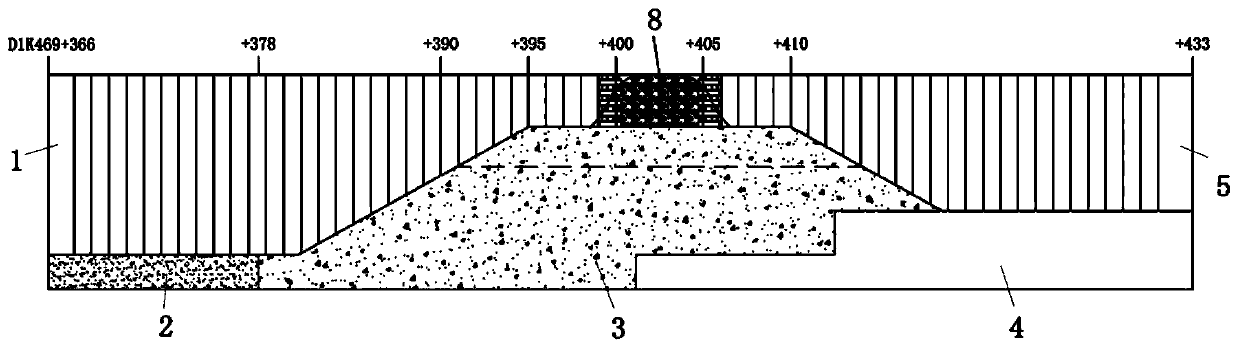 Construction method for advance grouting and supporting for tunnel partial collapse