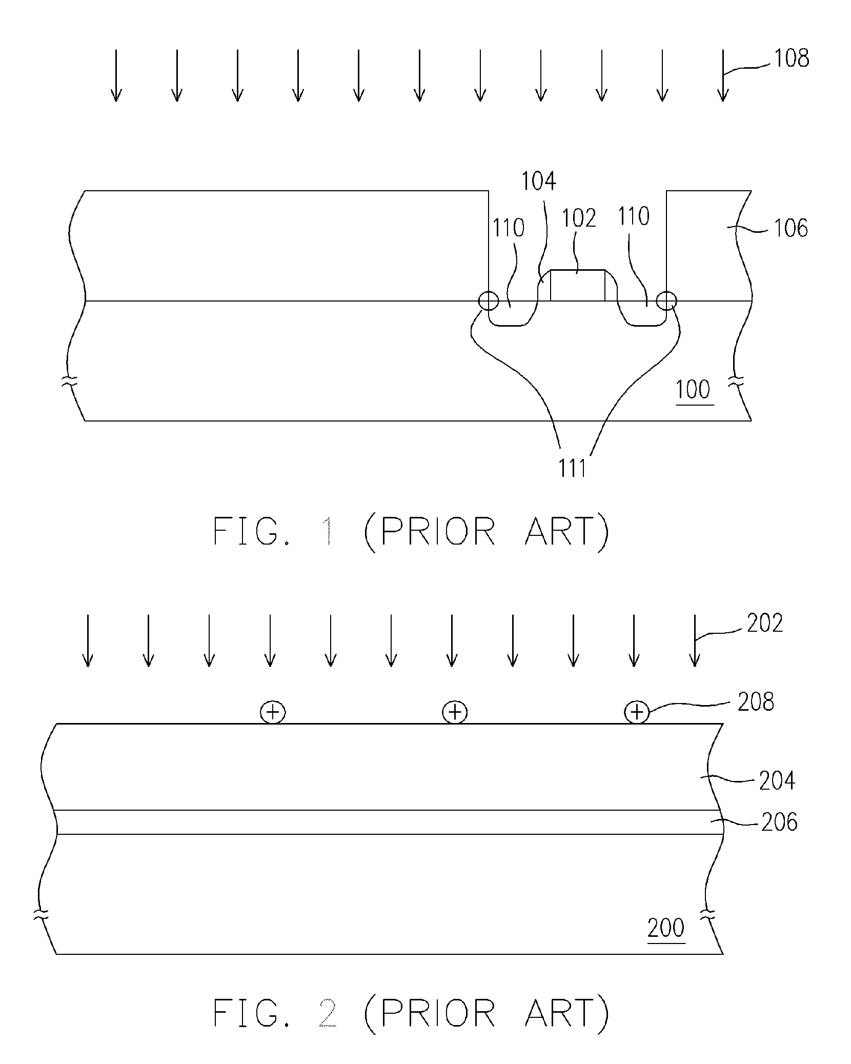 Method for reducing positive charges accumulated on chips during ion implantation
