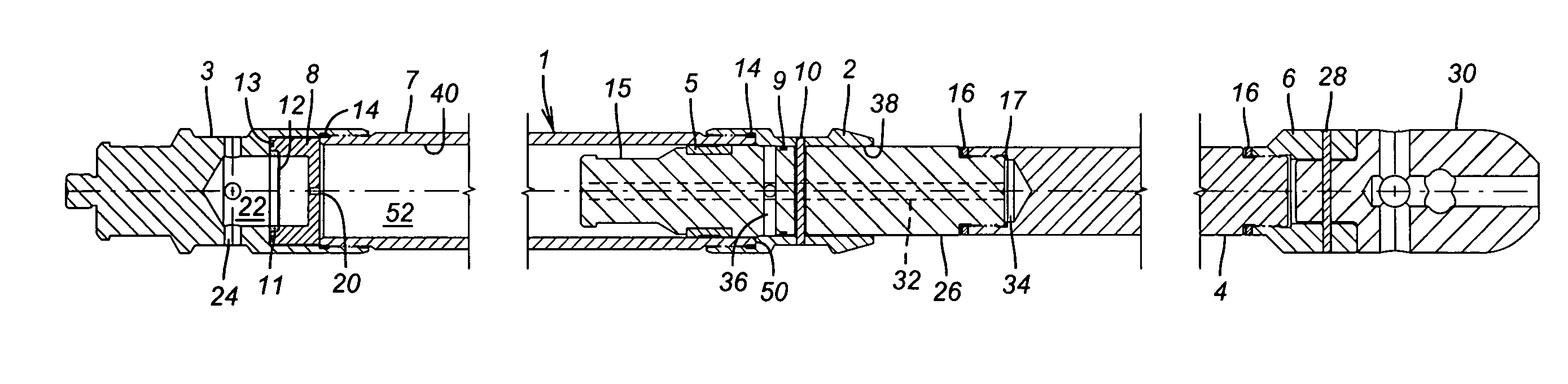 Downhole shock absorber with crushable nose