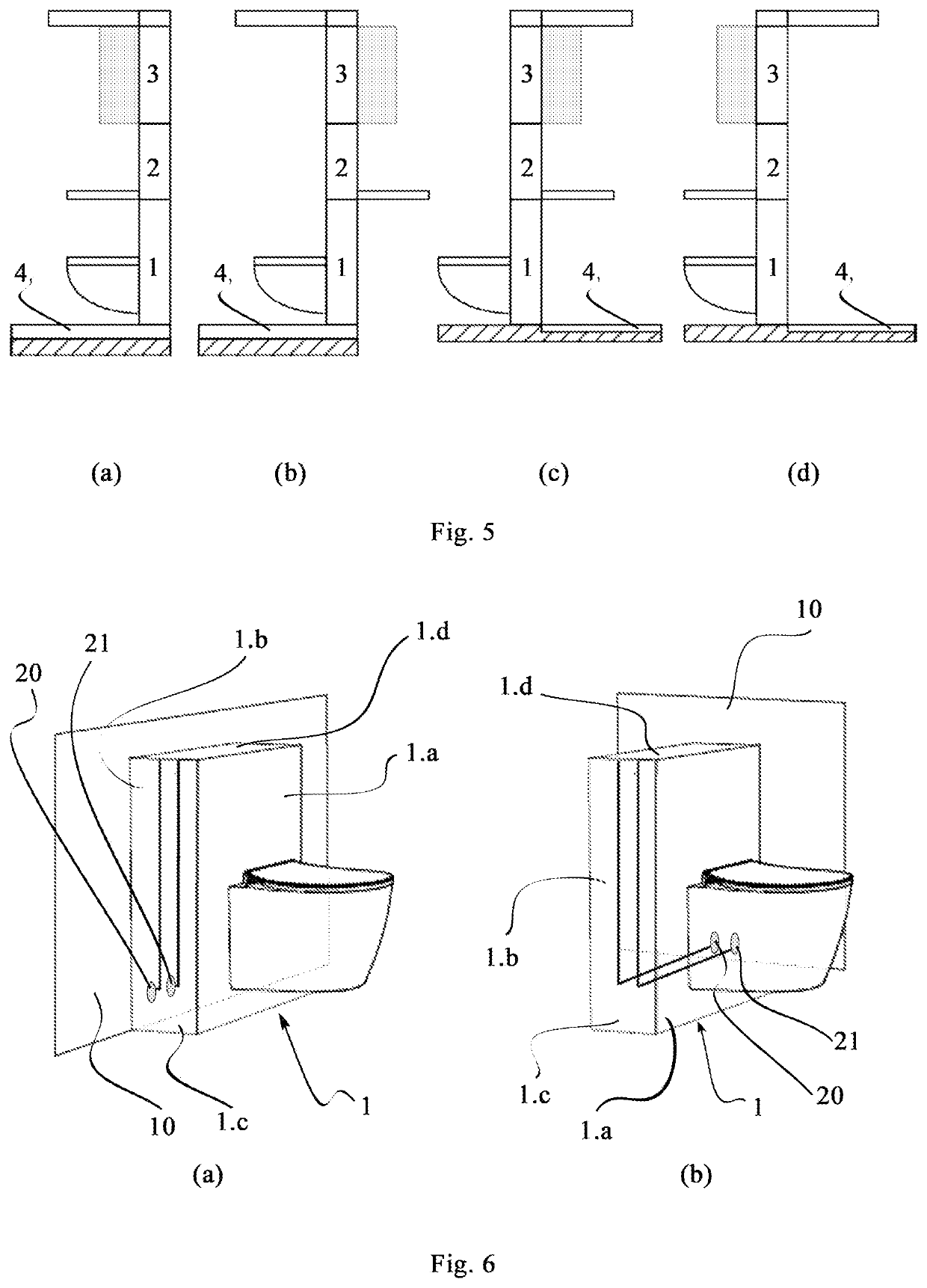 Prefabricated sanitary modular kit