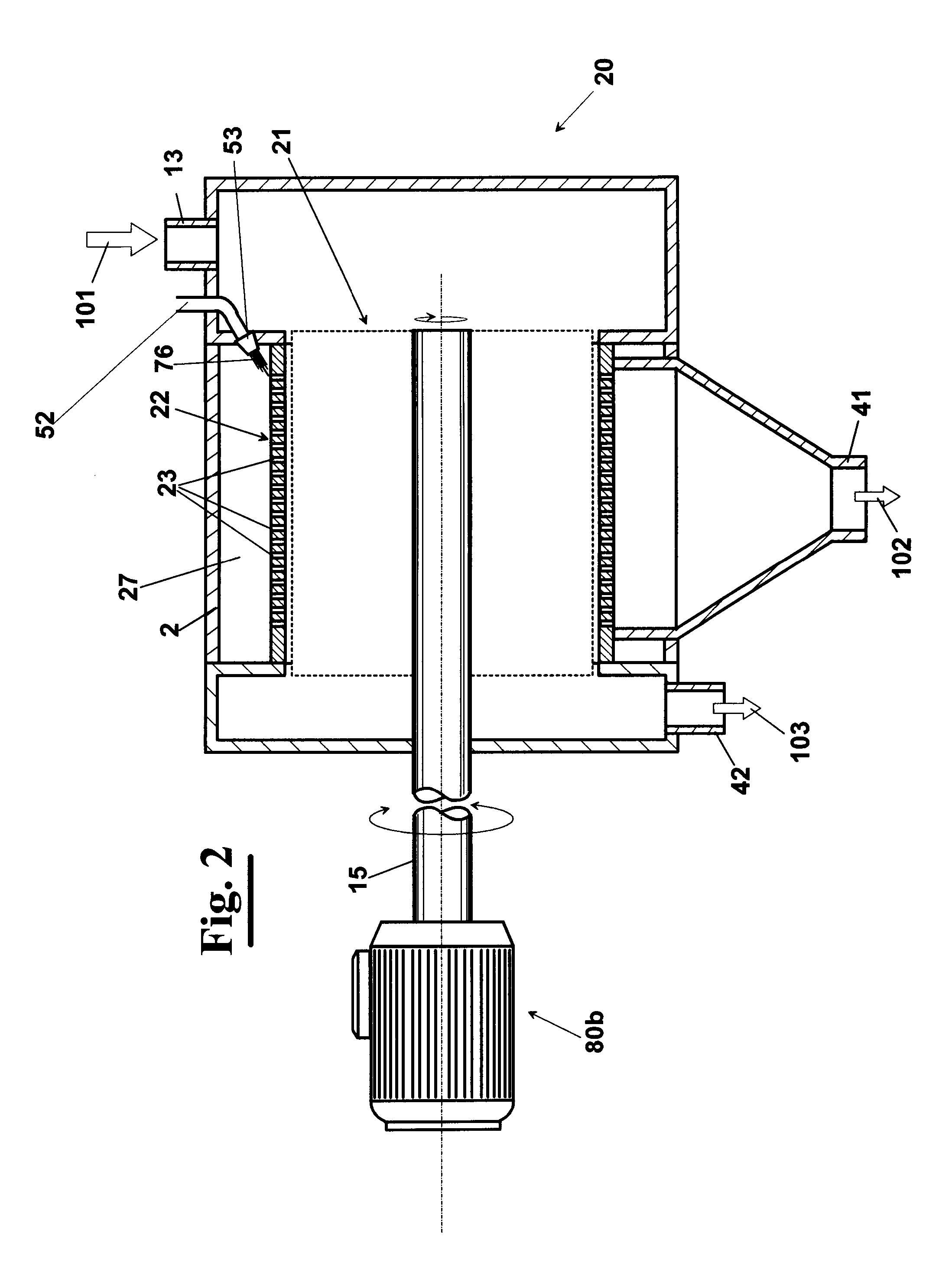 Apparatus for enzymatic inactivation of puree, or juice, obtained by vegetable or animal food, and apparatus thereof