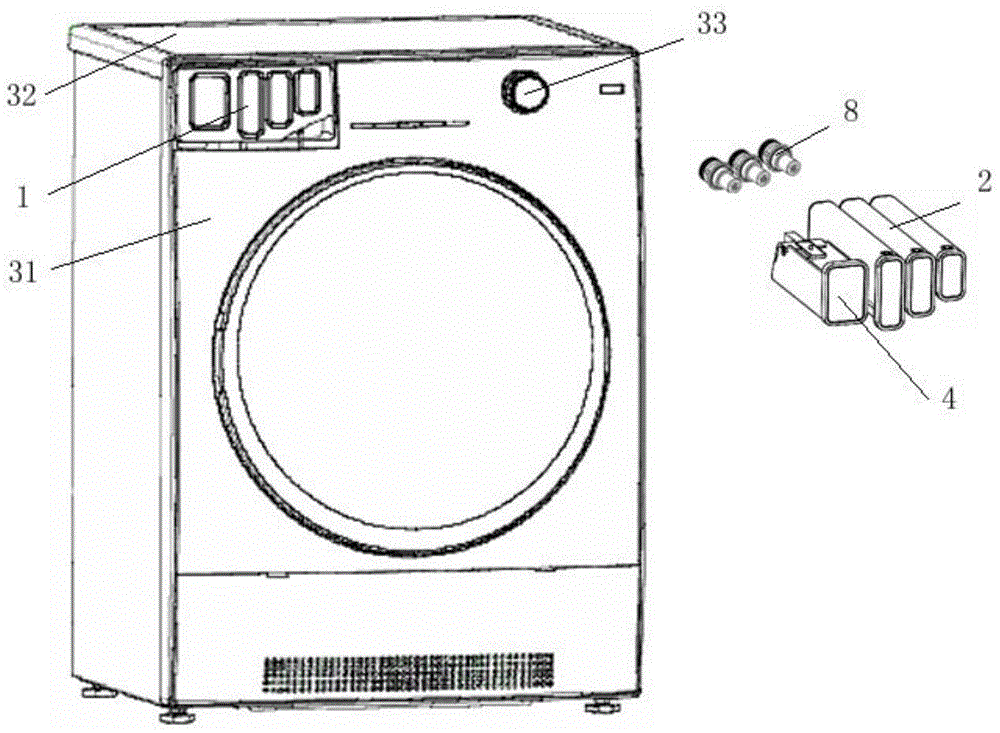 Washing machine with function of automatic release of additives and method