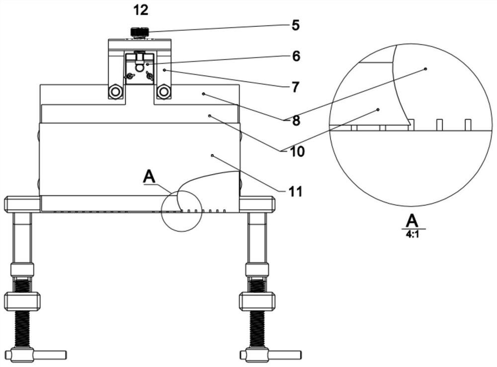 Process method for accurately controlling gluing amount of U-shaped groove lining of stator wire bar