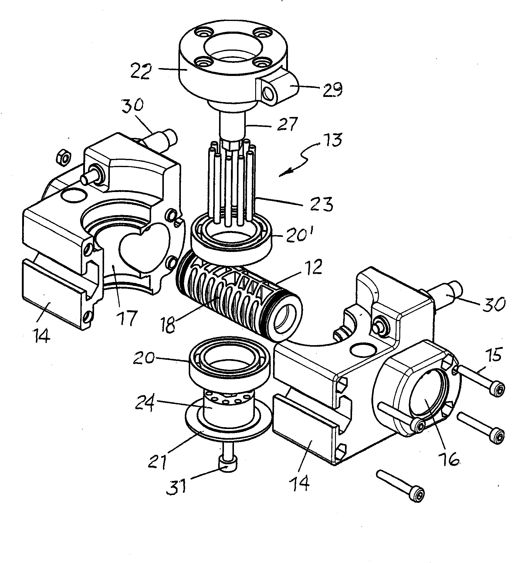 Pneumatic rotary actuator
