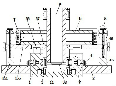 Steel structure connecting structure welding equipment