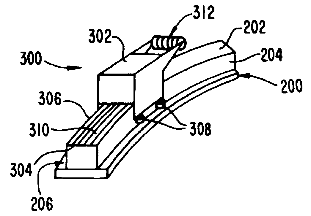 Composite structural element fabricating device and method