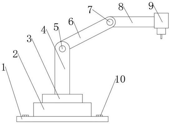 A heavy-duty robot based on 5G network system control interaction