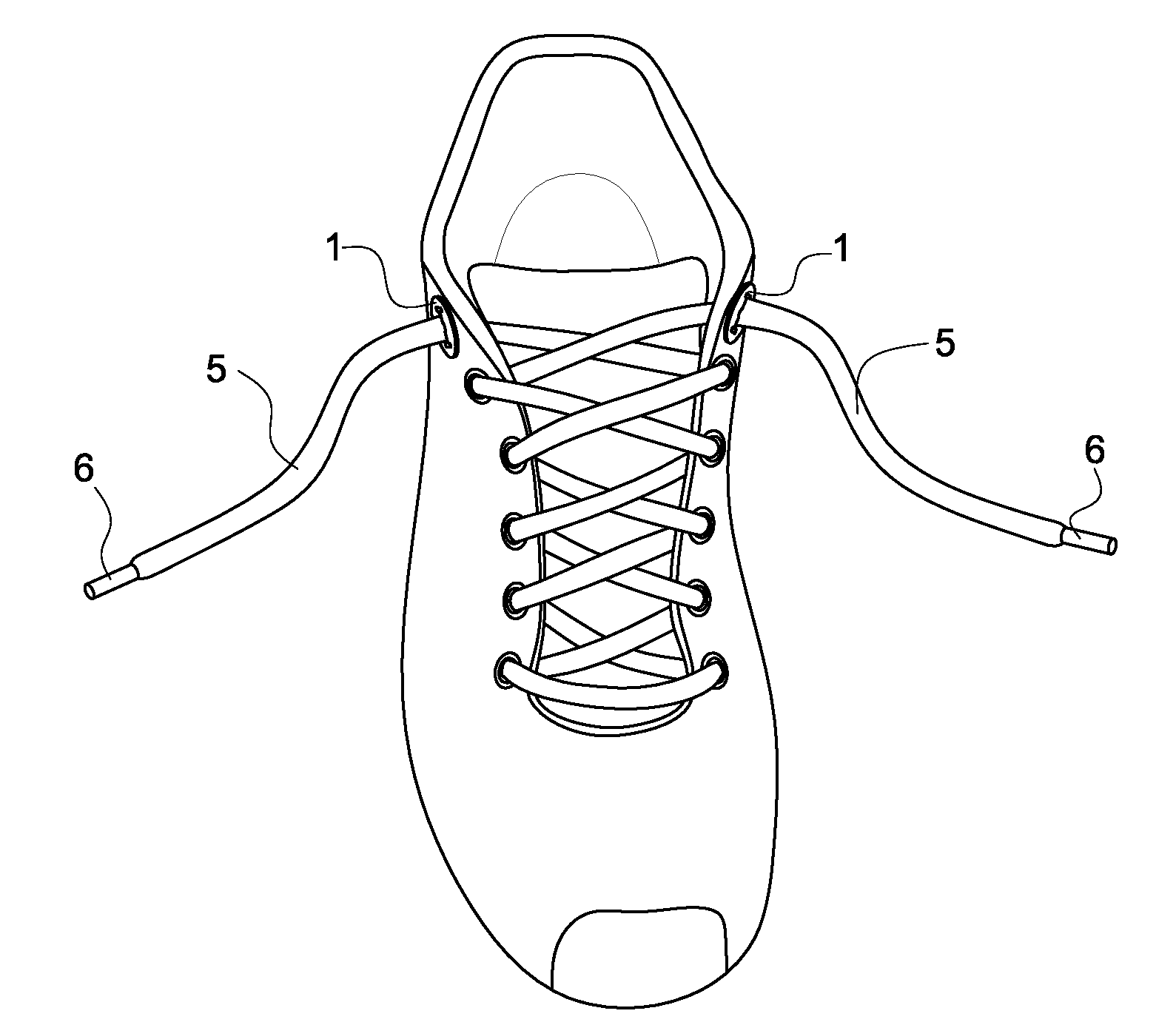 Skateboarder's shoelace clamp and methods of use