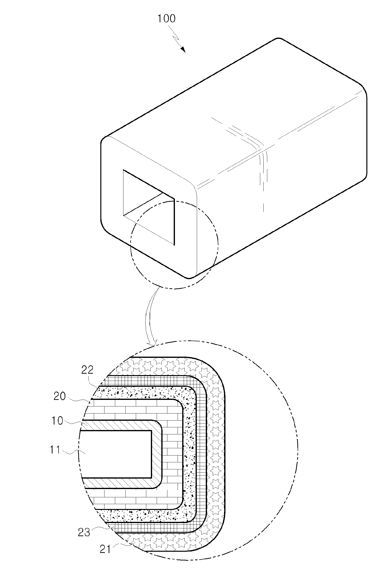 Method of manufacturing ground-burial type solid insulated transformer