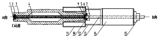 A kind of manufacturing method of prestressed chilled cast iron roll