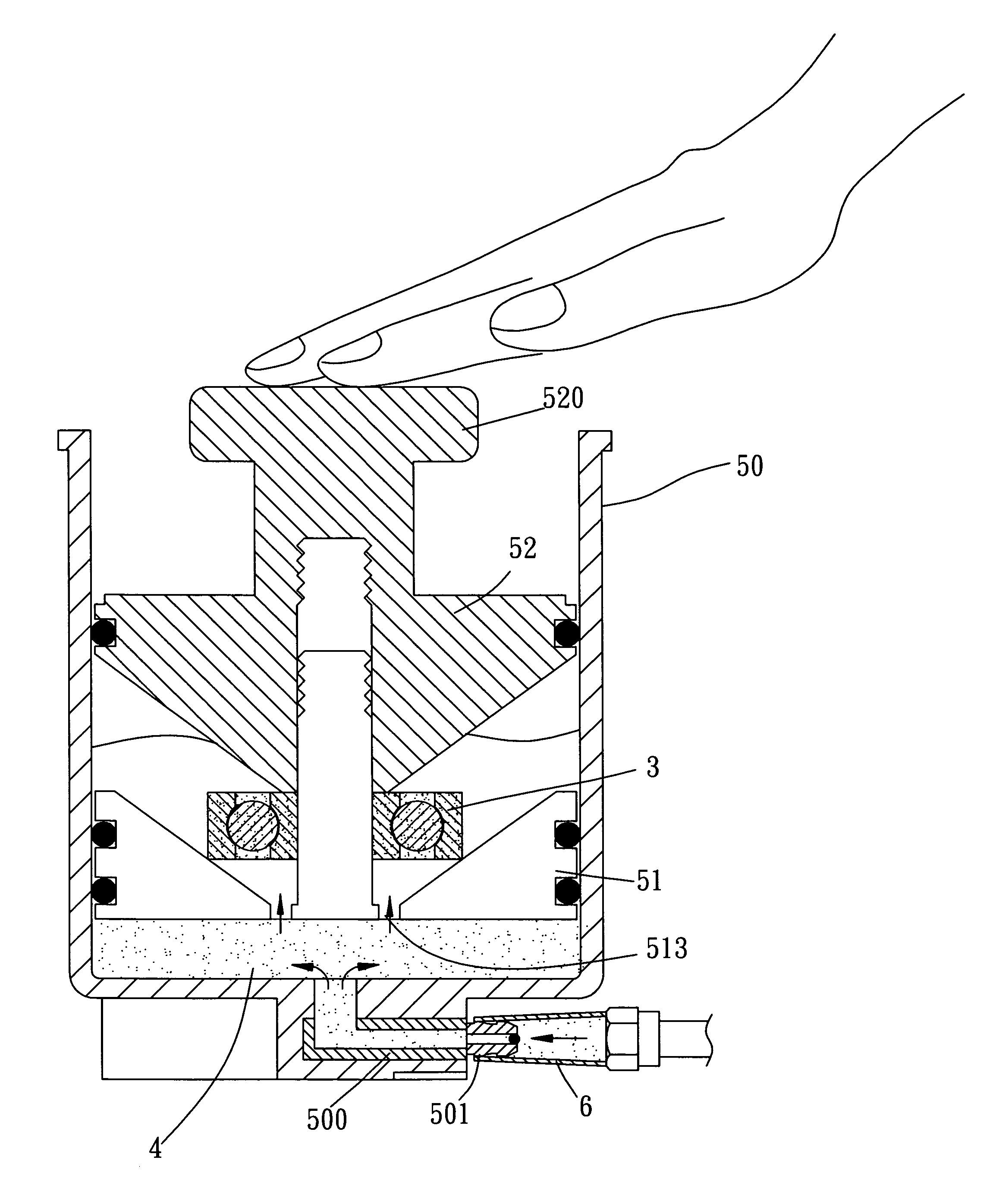 Lubrication device for bearings and other mechanical parts