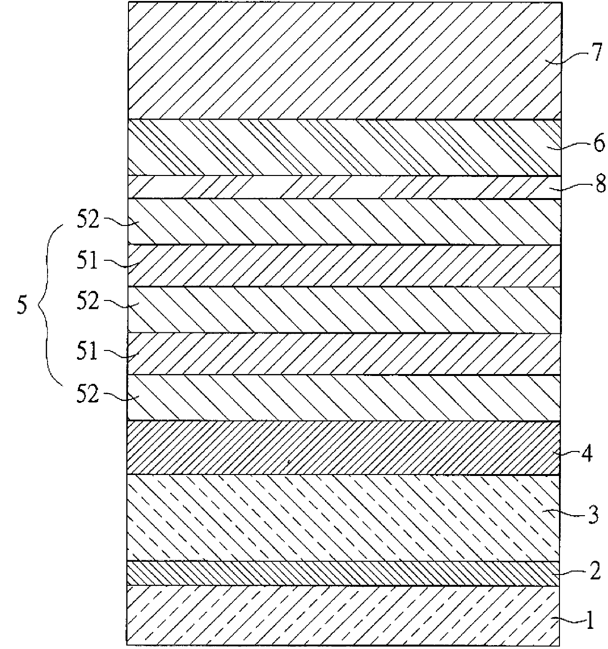Nitride semiconductor structure and semiconductor light-emitting component