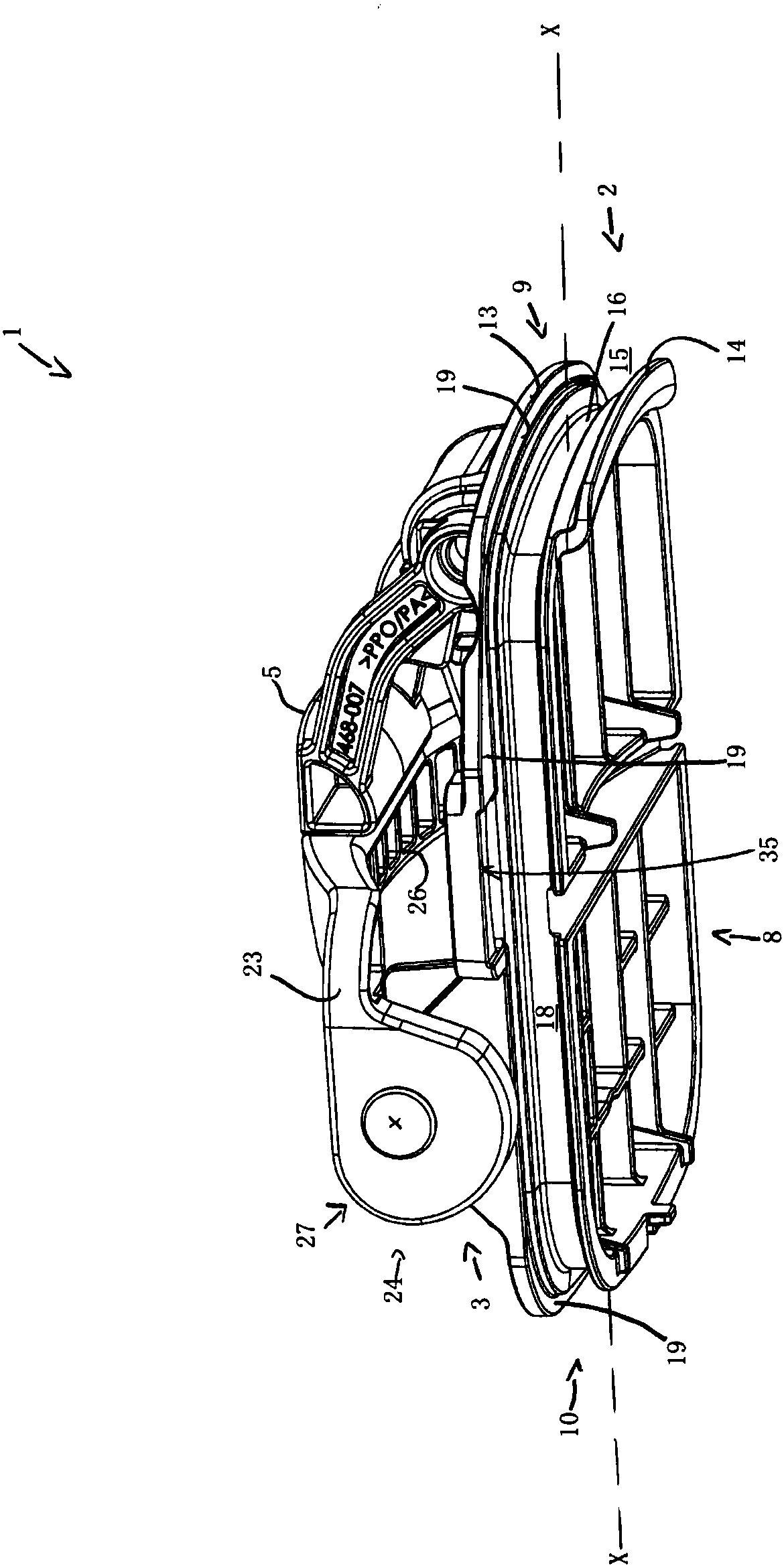 Cover system for tubular container housing