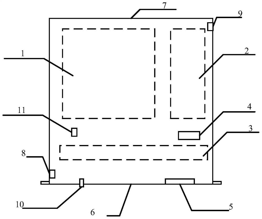 Low-power-consumption key destroying device