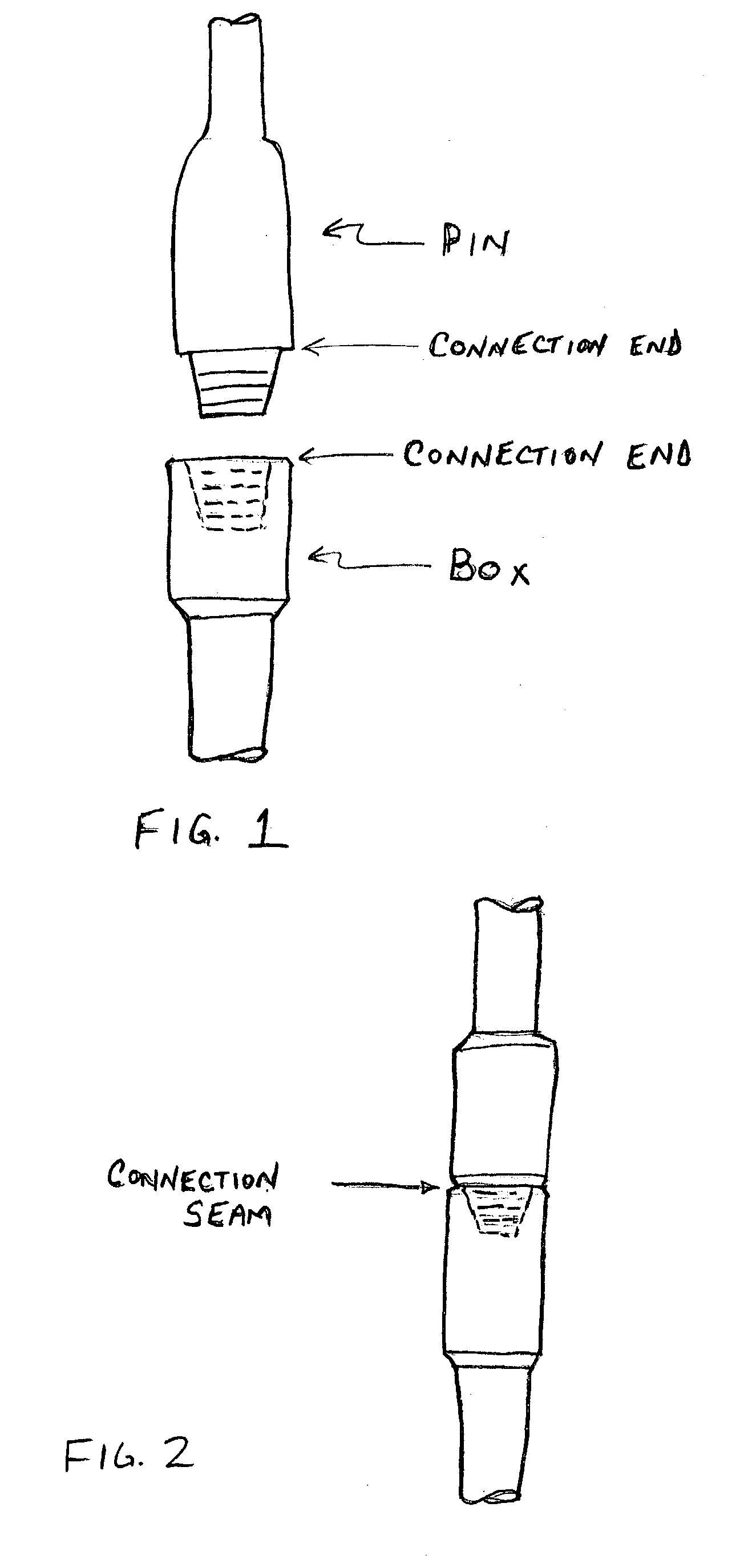 Apparatus and method for determining the position of the end of a threaded connection, and for positioning a power tong relative thereto