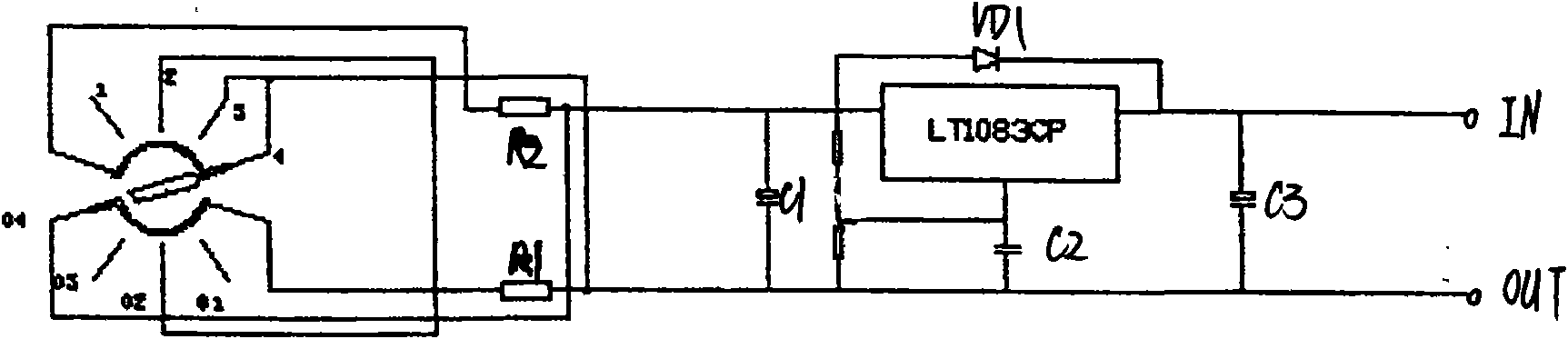 Power supply testing device