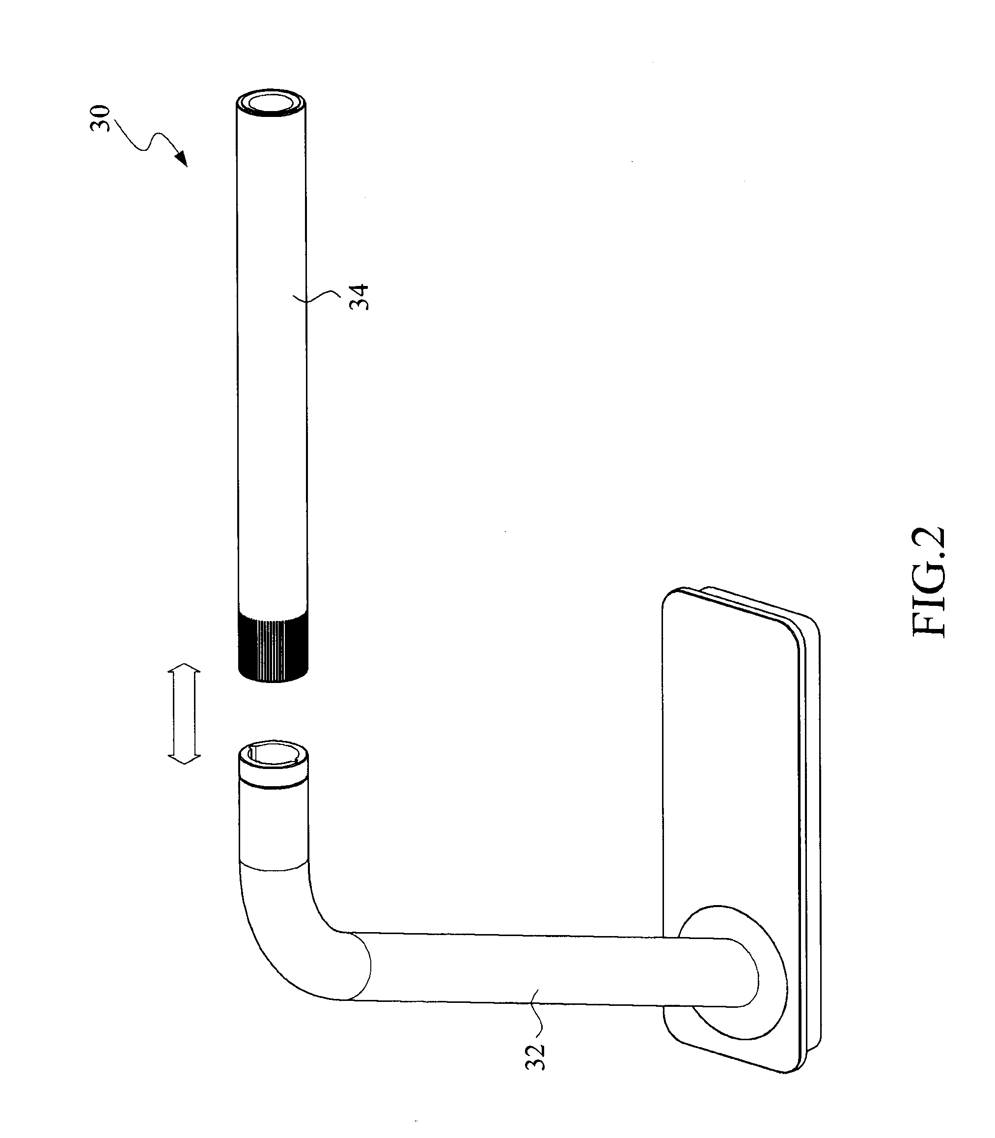 Lamp assembly including a lamp device detachable from a stand unit for serving as a torch light