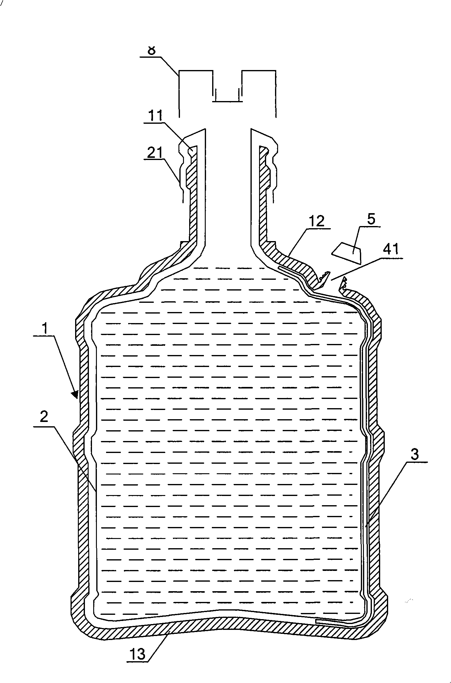 Combined barrelled water bucket