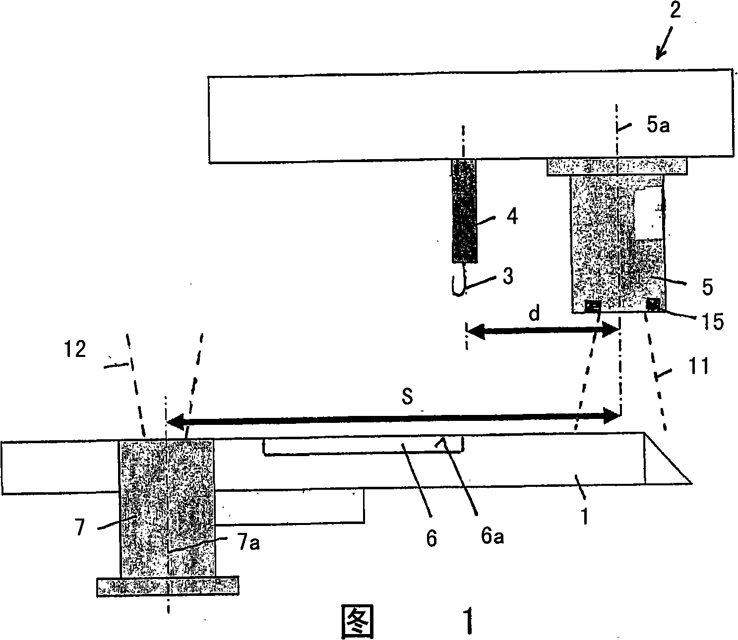 Device for examining workpieces