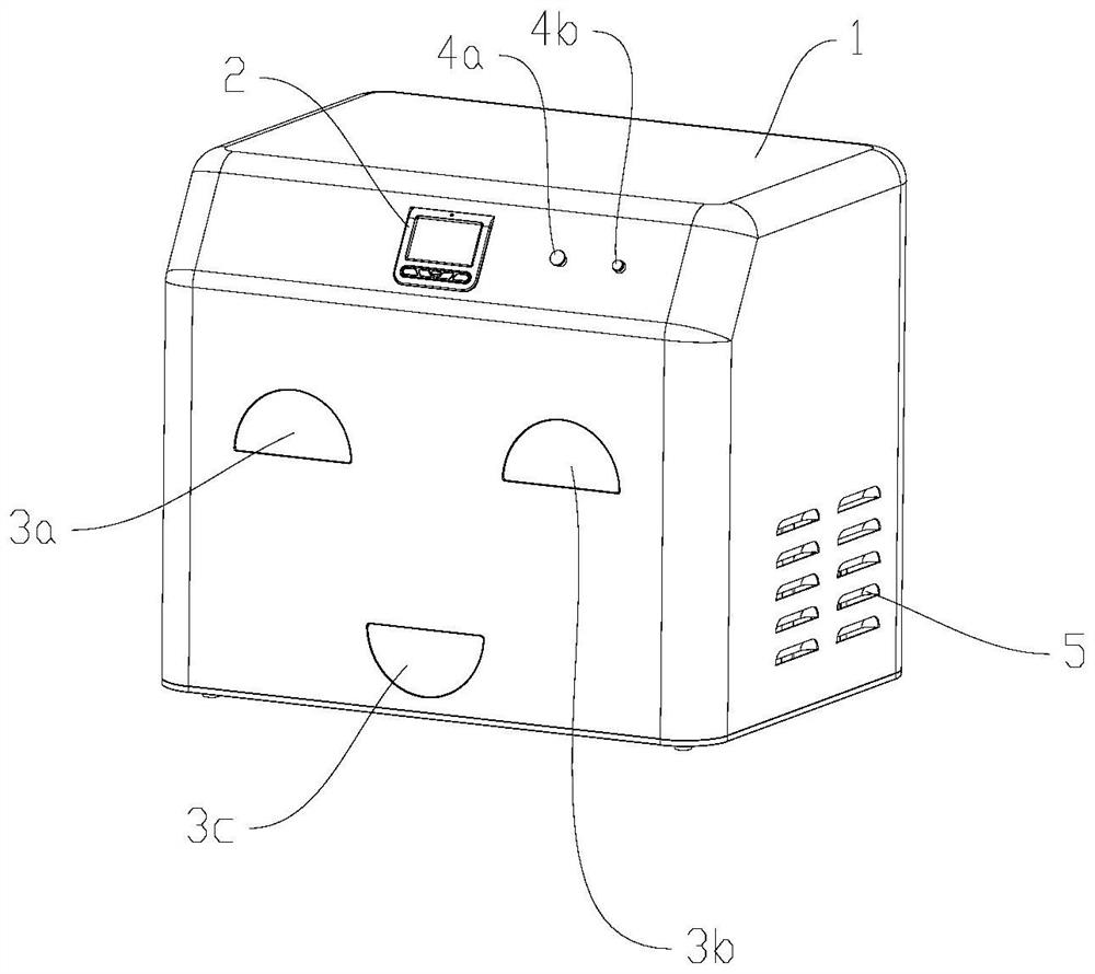 Consumable chip data rewriting equipment, paper box and rewriting method