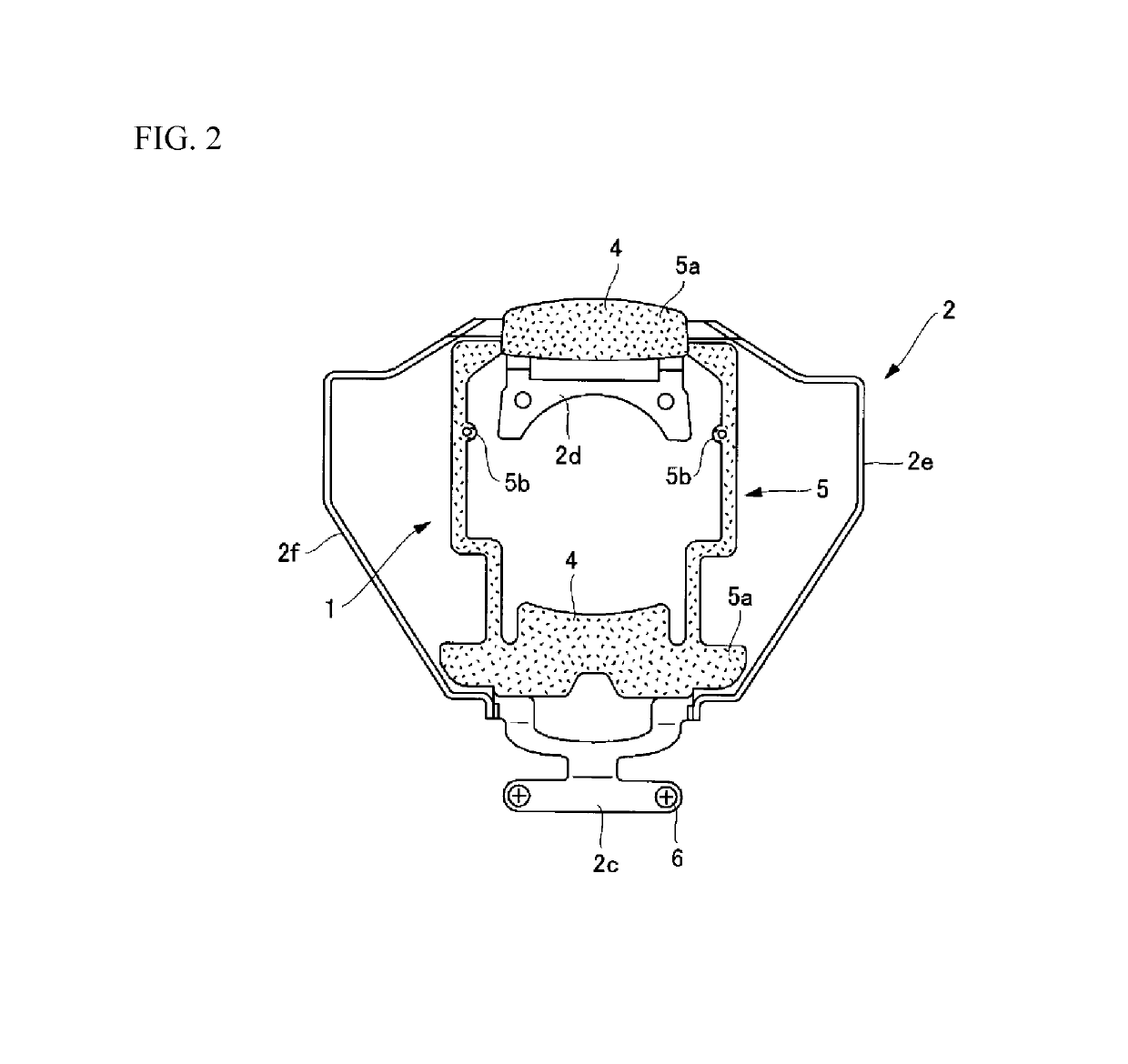 Structure of steering wheel for vehicle