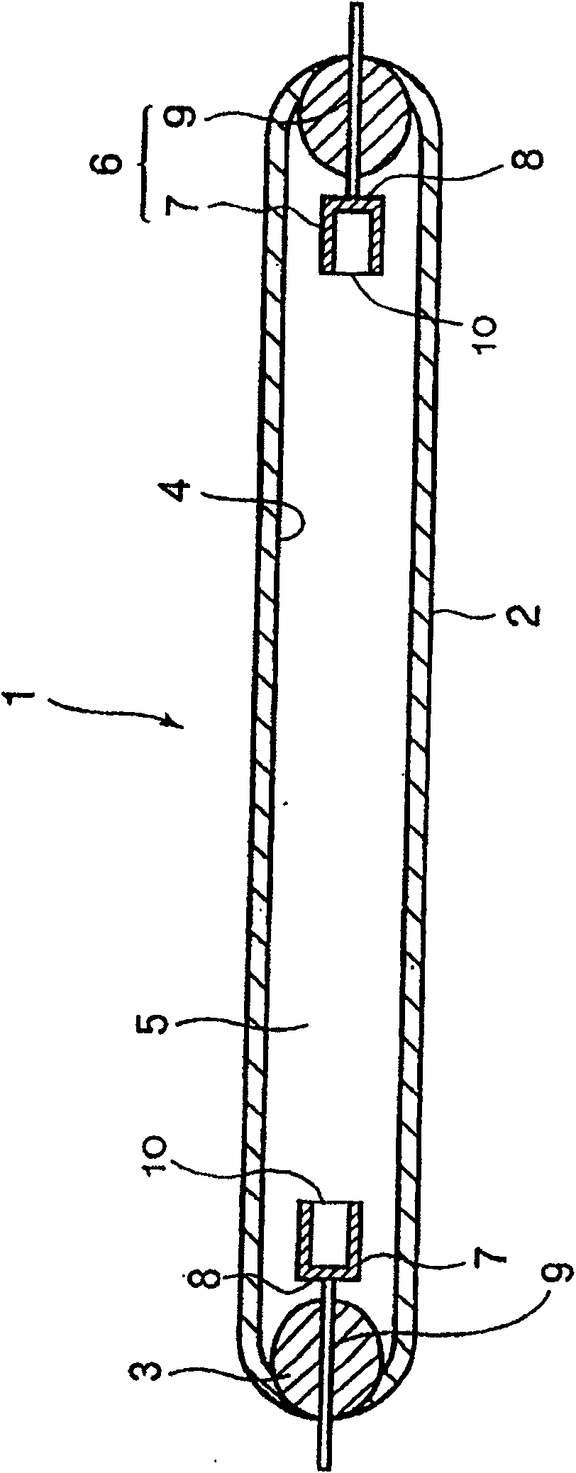 Cold cathode fluorescent lamp, electrode unit and their manufacturing method