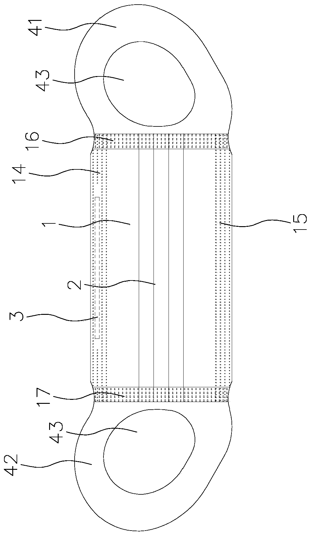 Protective mask production process and device for realizing process