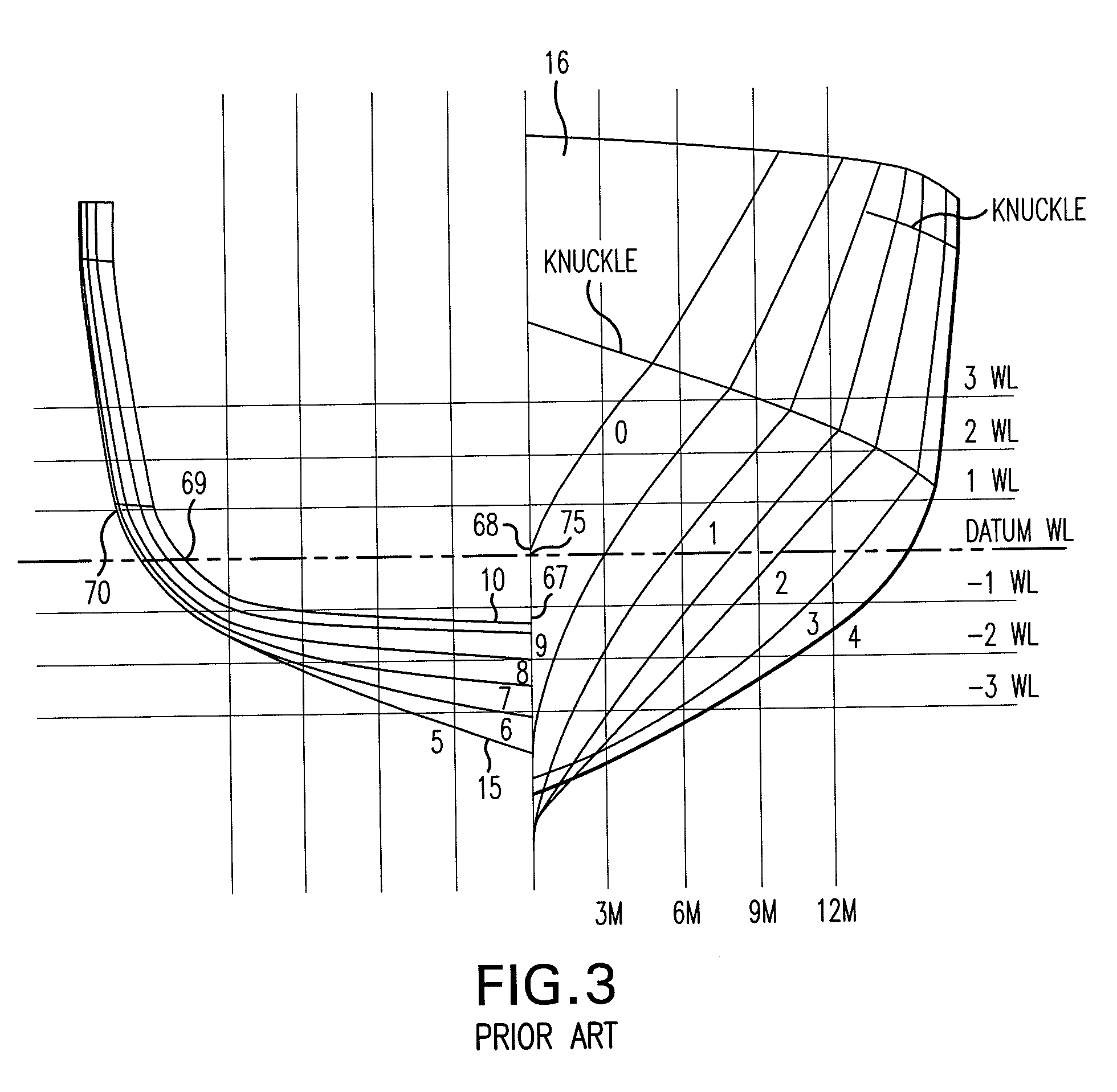 System for rapid, secure tarnsport of cargo by sea, and monohull fast ship and arrangement and method for loading and unloading cargo on a ship