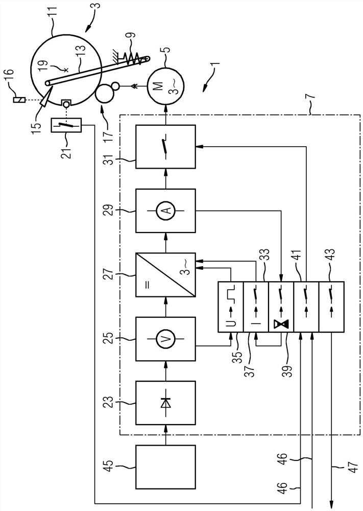 Electric motor devices for switch drives for electrical switches