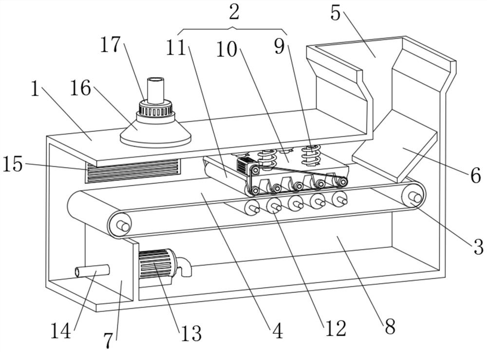 An integrated sludge dewatering equipment