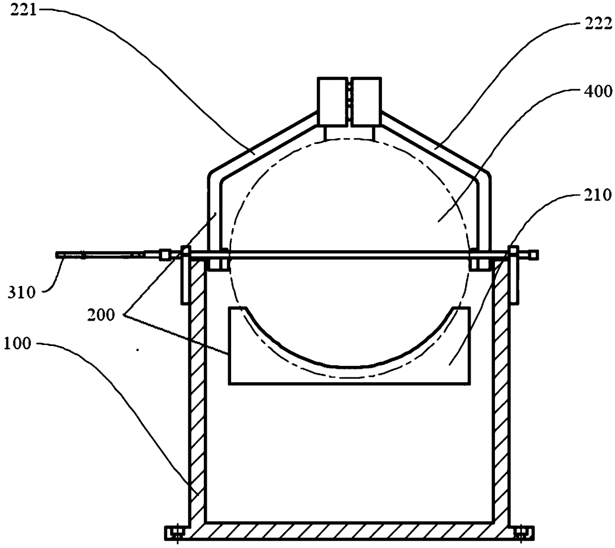 Wafer drying device and method based on Marangoni effect