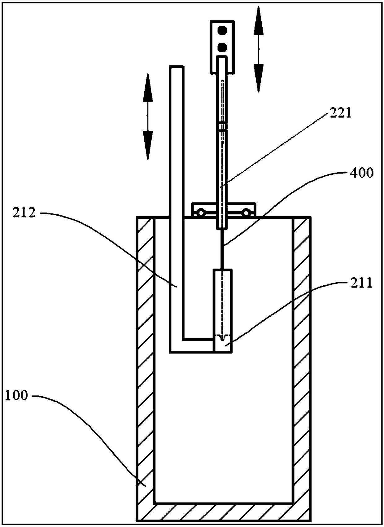 Wafer drying device and method based on Marangoni effect