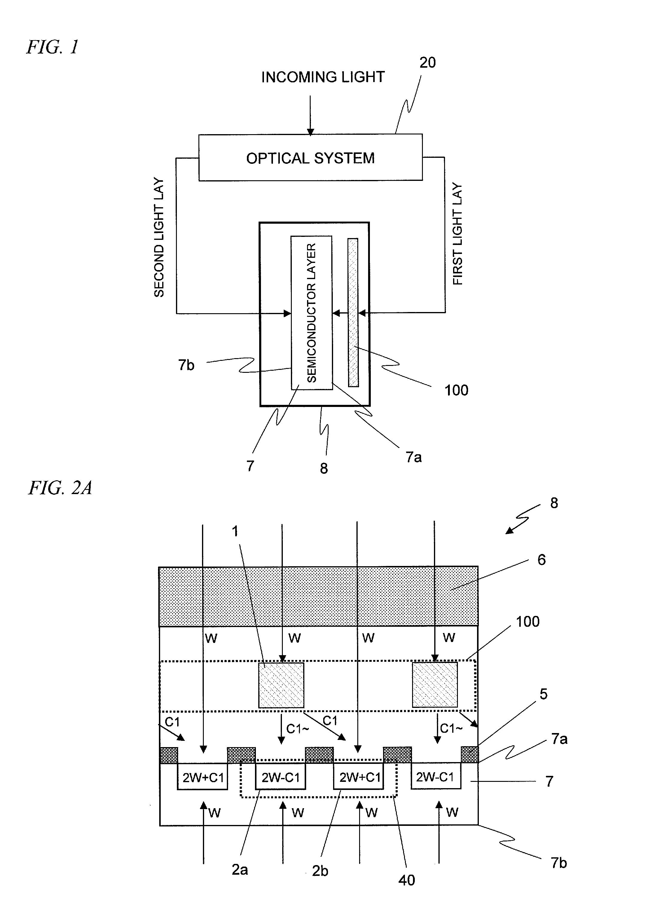 Image pickup device and solid-state image pickup element