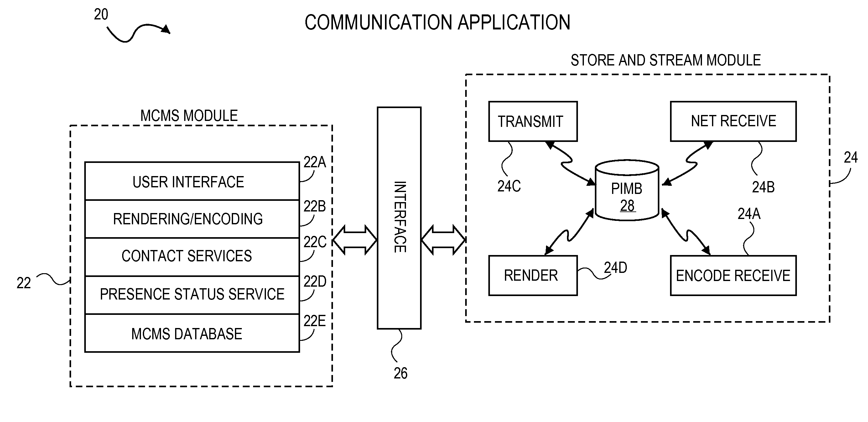Method for downloading and using a communication application through a web browser
