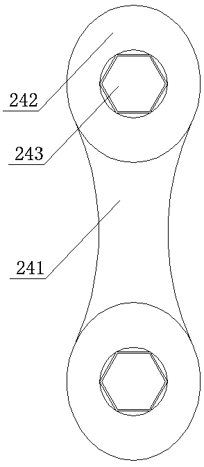 Lifting and transporting device of aluminum buckle plates