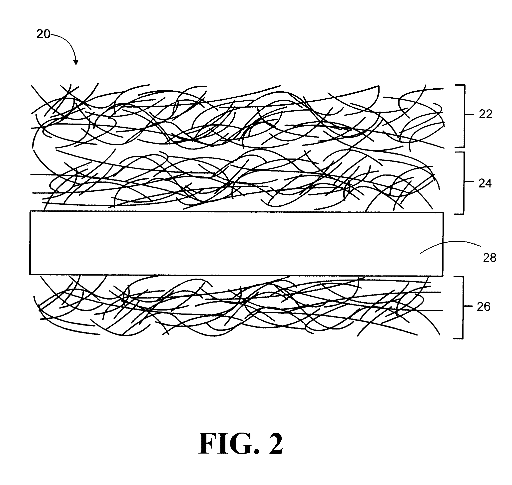 Electromagnetic interference shielding structure including carbon nanotube or nanofiber films and methods