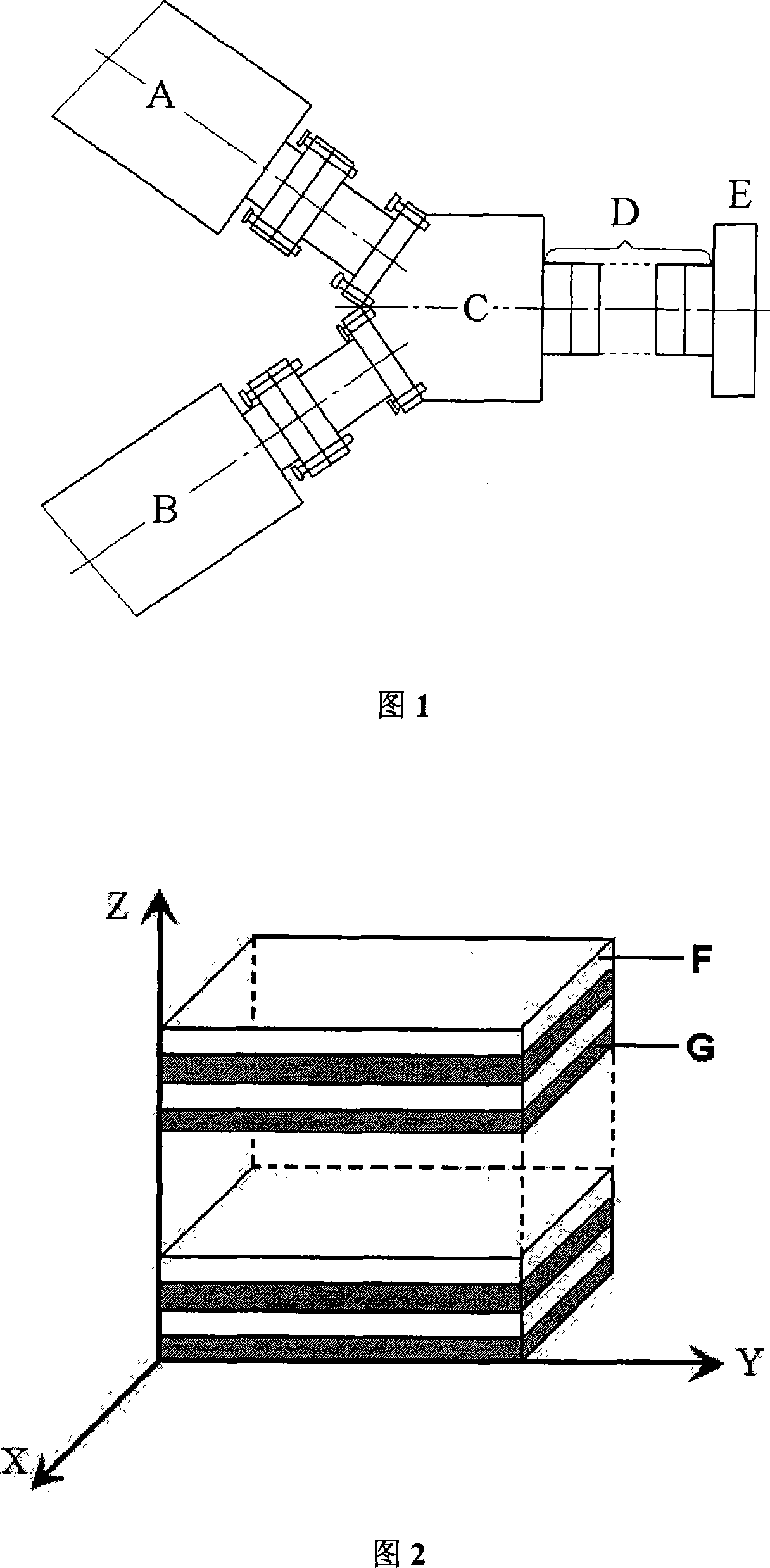 A layered polymer matrix PTC material and preparation method