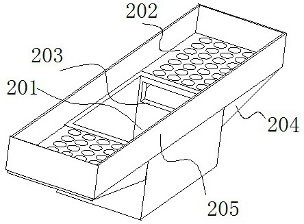 Surface anti-rust treatment device for mechanical parts