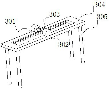 Surface anti-rust treatment device for mechanical parts